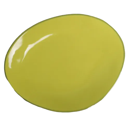Mustard Yellow Irregular Shaped Serving Dish