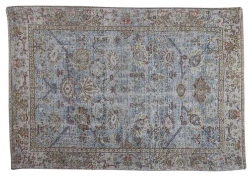 Blue Floral Pattern Placemat