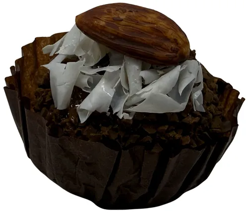 Artificial Chocolate Cake Ball With Almond