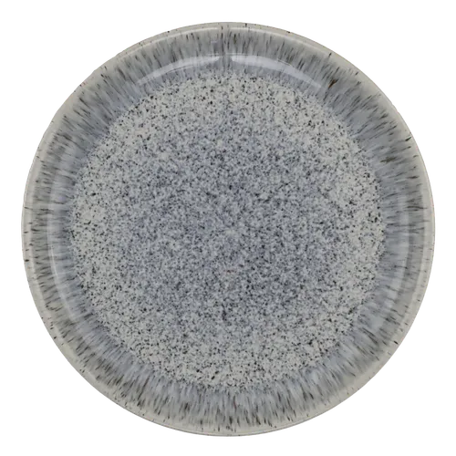 Blue Halo Ceramic Dinner Plate