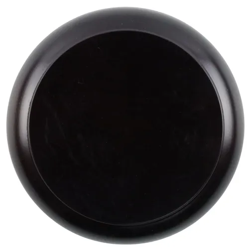 Dark Wood Round Gavel Block