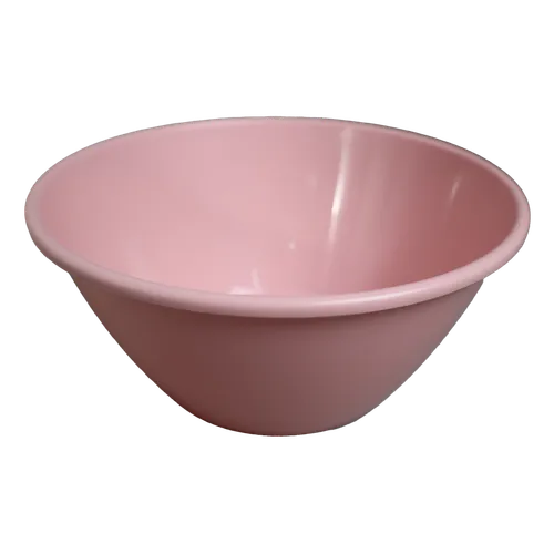 Pale Pink Stacking Plastic Serving Bowl