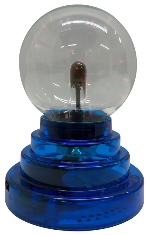 Mini Plasma Ball With Clear Blue Base