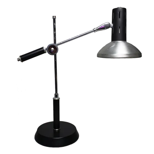 Vintage Black & Chrome Articulating Desk Lamp