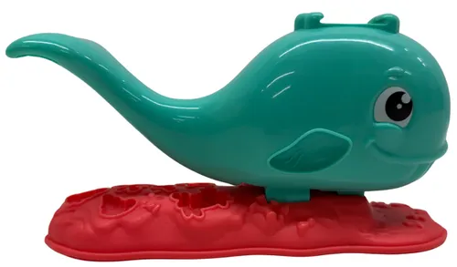 Teal Whale Play Doh Modelling Compound Toy