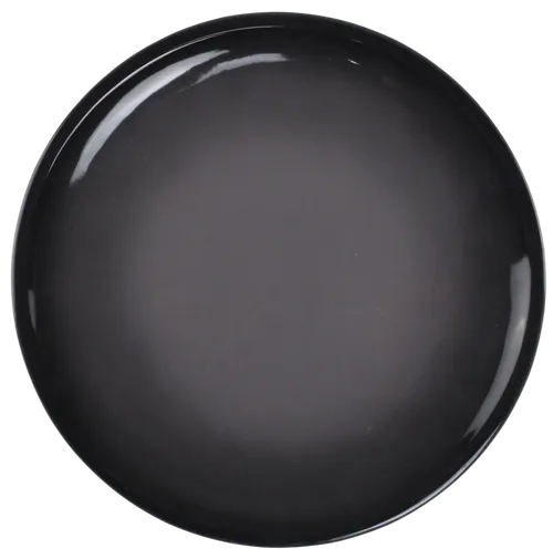 Grey Gradient Minimalist Dinner Plate