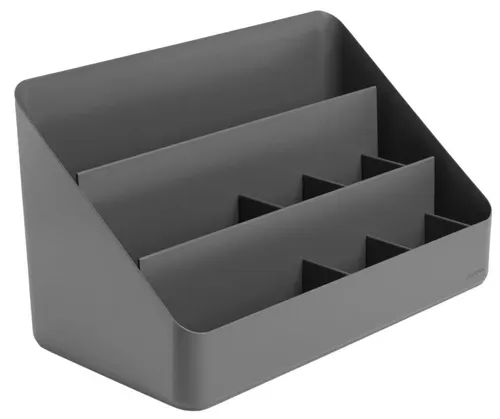 Dark Grey Desk Organizer