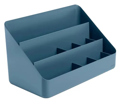 Slate Blue Desk Organizer