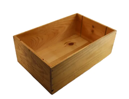 Chateau Pipeau Wood Crate