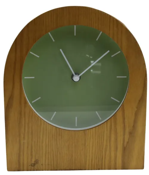 Green & Wood Clock