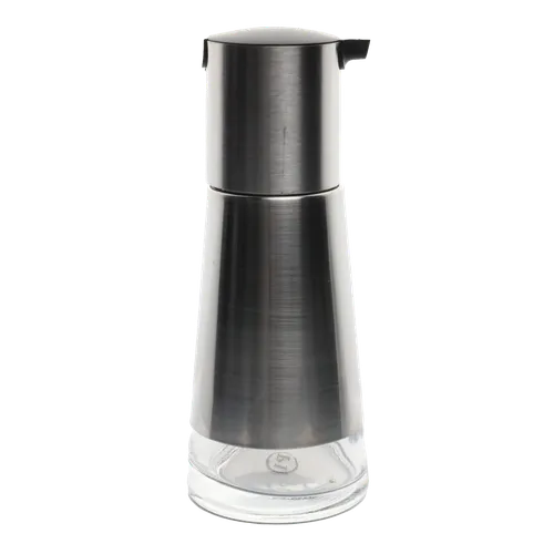 Stainless Steel & Glass Oil Bottle