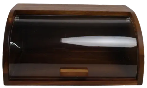 Walnut Wood Bread Box