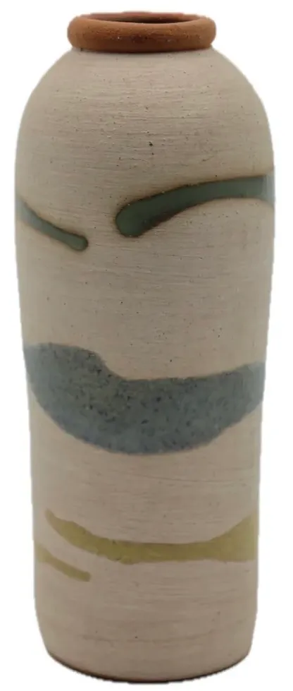 Large Colour Splash Terra-cotta Vase