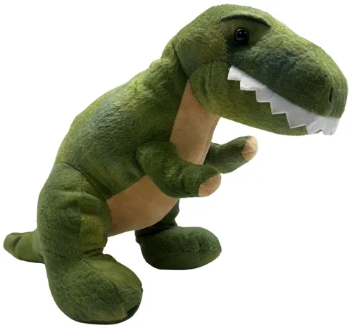 Green T Rex With Sharp Teeth Plush 