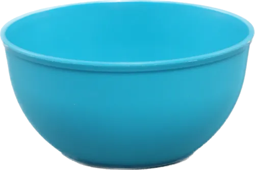 Small Light Blue Plastic Serving Bowl