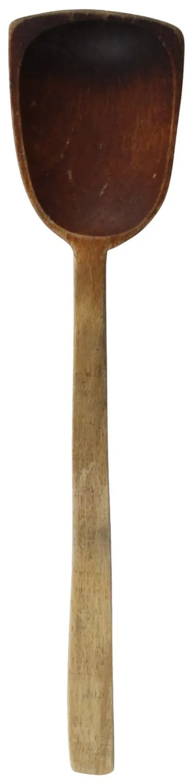 Antique Wooden Spoon - G