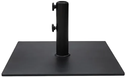 Black Metal Patio Umbrella Stand