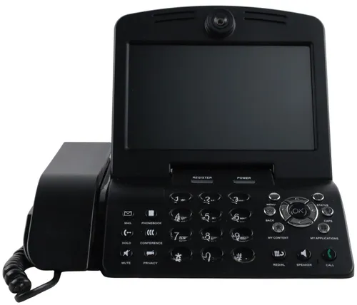 Black Phone With Screen & Camera