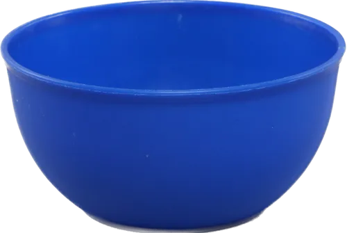 Small Blue Plastic Serving Bowl