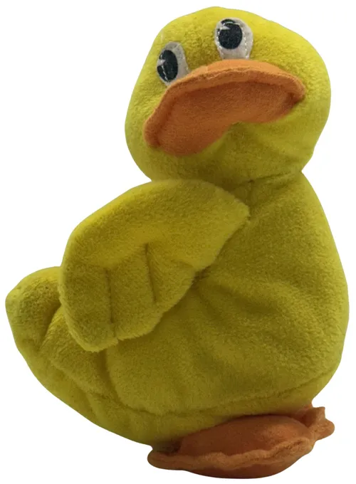 Sad Yellow Duck Stuffed Animal