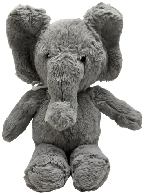 Putty Grey Stuffed Elephant Plush