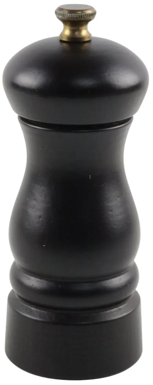 Black Wood Pepper Mill