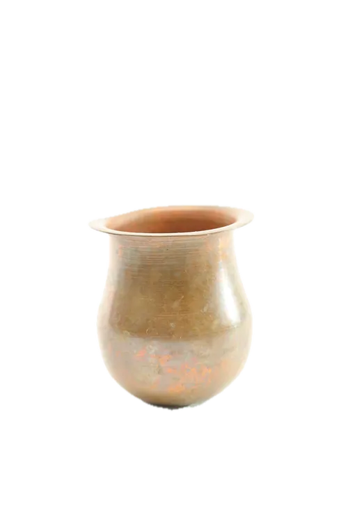 Copper Plant Pot - Medium
