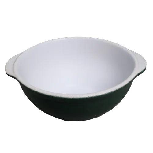 Forest Green With White Interior Bakeware Bowl