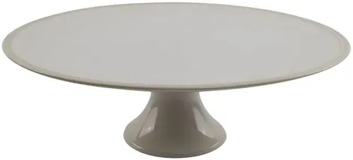 White & Beige Ceramic Dessert Stand