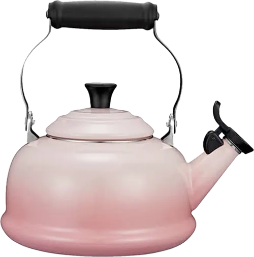 Gradient Pink Enamelled Kettle
