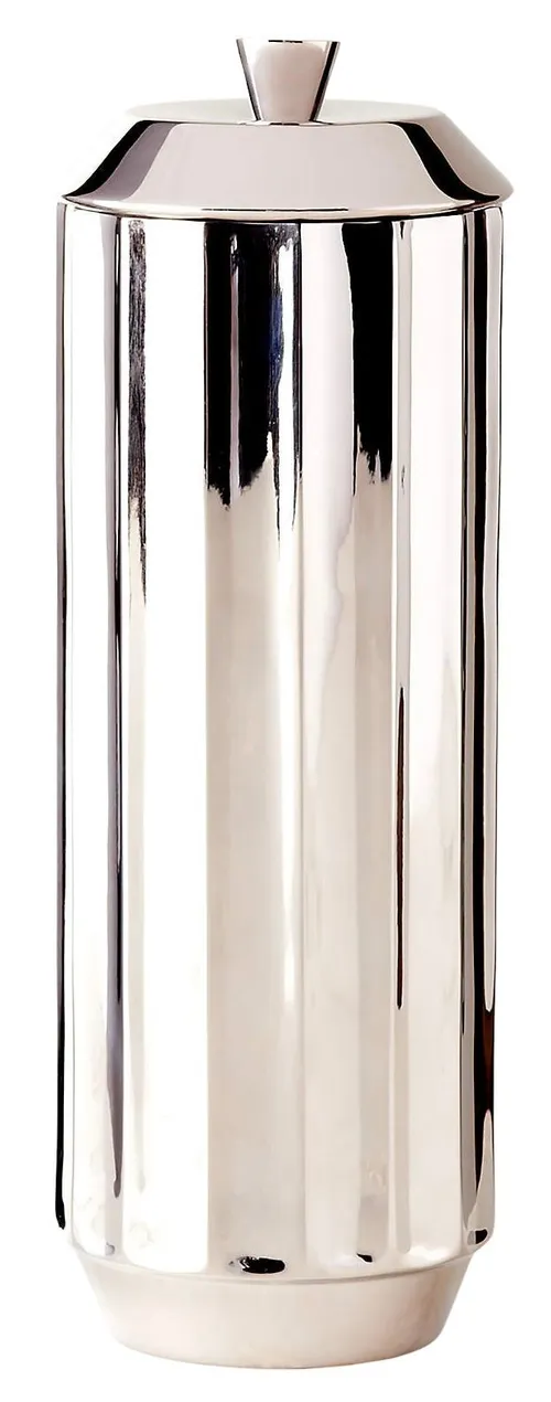 Stainless Steel Fluted Cocktail Shaker