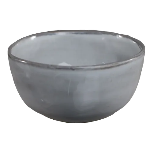 Grey Glazed Ceramic Small Bowl