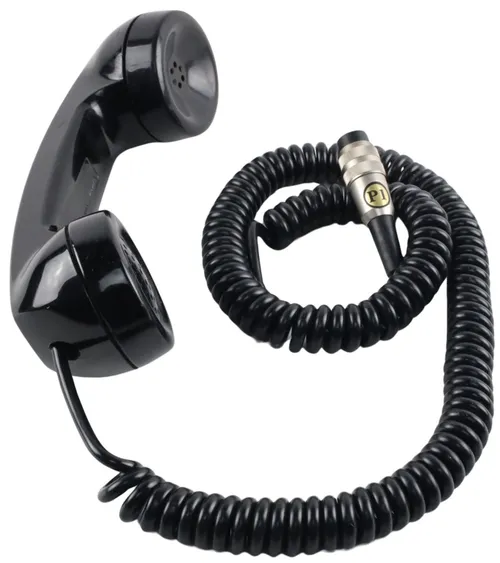 Vintage Black Switchboard Phone Handset