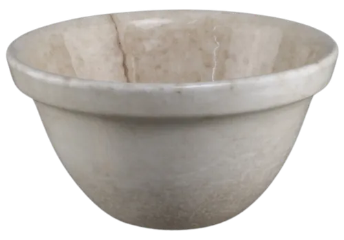 Antique Natural Stoneware Mixing Bowl