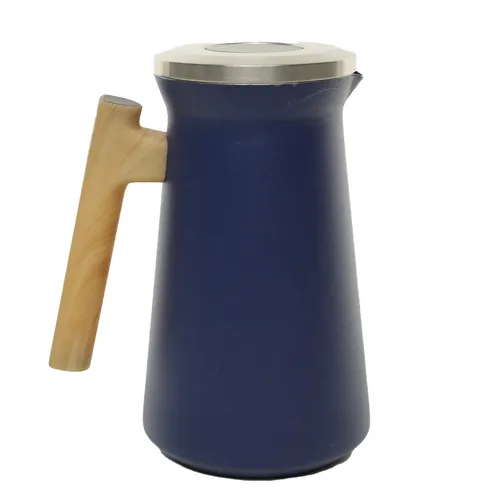 Royal Blue Matte Metal Insulated Decanter 