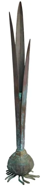 Copper Beet Root Bud Vase