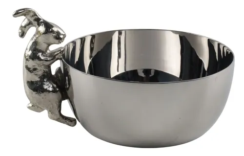 Stainless Steel Rabbit Bowl