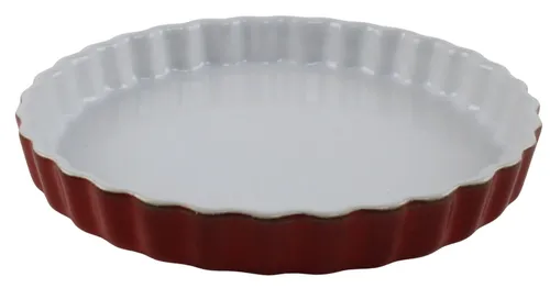 Cranberry Red Deep Tart Dish