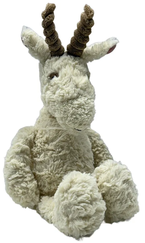 Cream Goat Plush Stuffed Animal