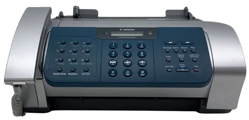 Blue & Silver Fax Machine