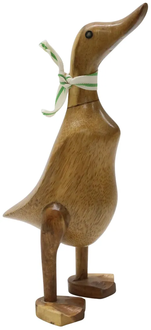 Wood Standing Duck - Large