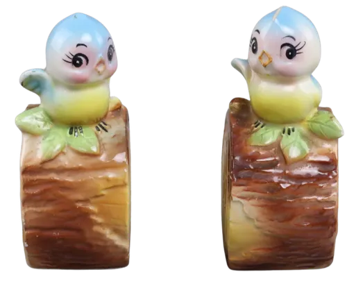 Blue Bird Salt & Pepper Set