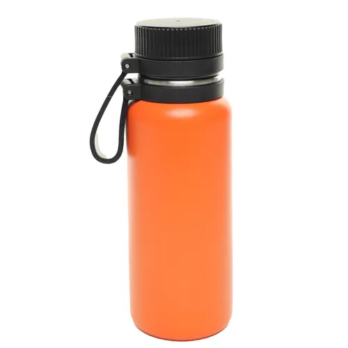 Orange Peel Metal Water Bottle