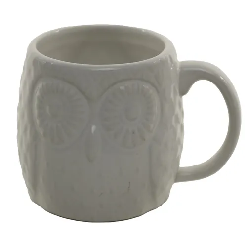 White Snowy Owl Mug