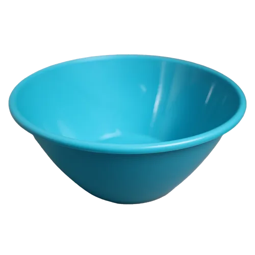 Teal Blue Stacking Plastic Serving Bowl