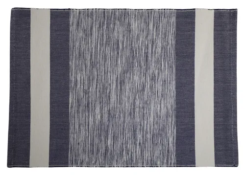Blue & White Stripe Rectangular Placemat