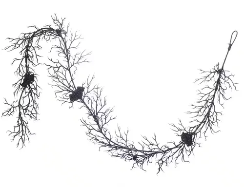 Black Bat Halloween Garland
