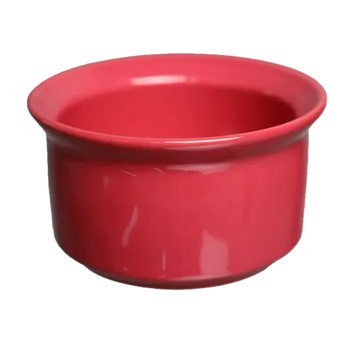Carmine Red Ceramic Ramekin