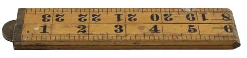 Vintage Folding Ruler