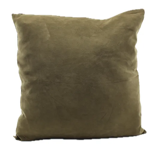Rifle Green Ultrasuede Throw Pillow